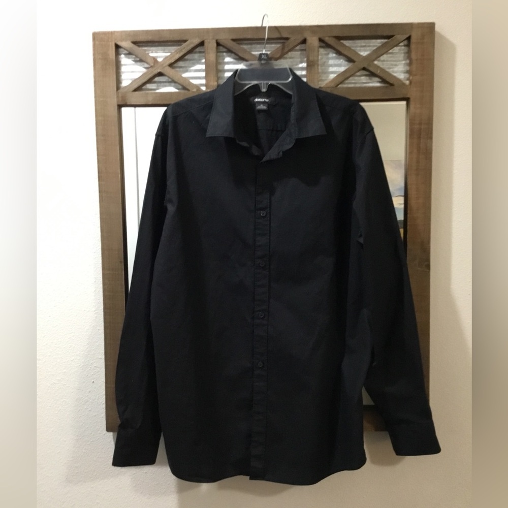 Claiborne Men’s XL Black 100% Cotton